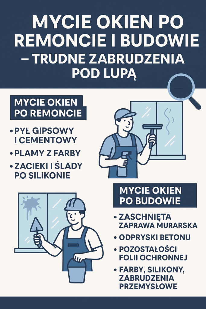 Budowa i Remont mycie okien Poznań